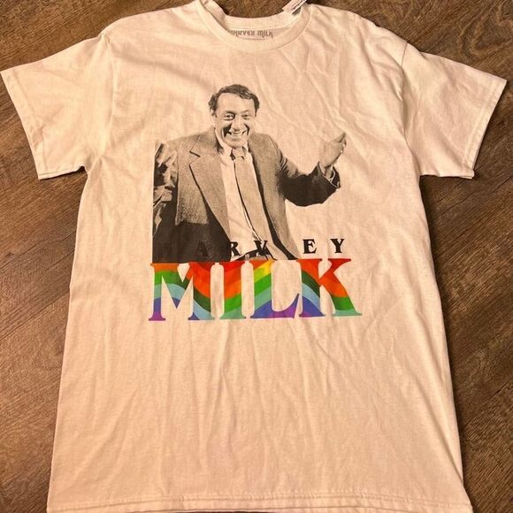 ‎Harvey Milk T-Shirt-Medium  - Picture 1 of 3